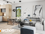 Проект будинку ARCHON+ Будинок в коручках 3 (А) денна зона (візуалізація 2 від 2)