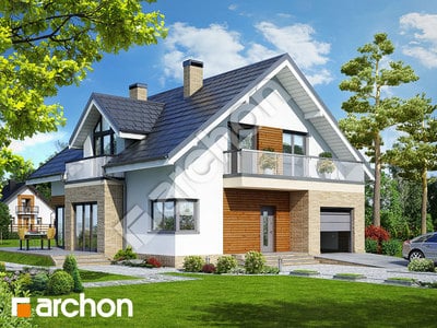 Проект дома ARCHON+ Дом в тимьяне 5 (Т) 