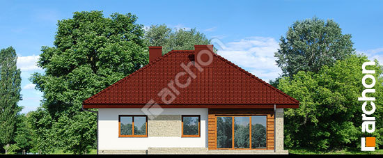 Бочний фасад Будинок в бузку 2 (Г2)