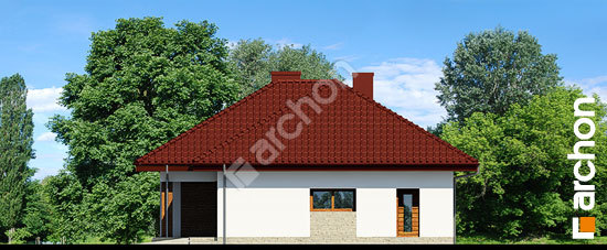 Бочний фасад Будинок в бузку 2 (Г2)