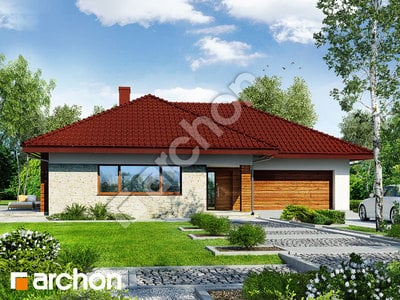 Проєкт будинку ARCHON+ Будинок в бузку 2 (Г2) 