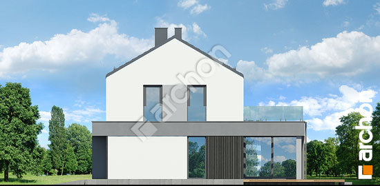 Боковой фасад Дом в цитронах