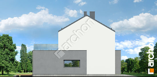 Боковой фасад Дом в цитронах