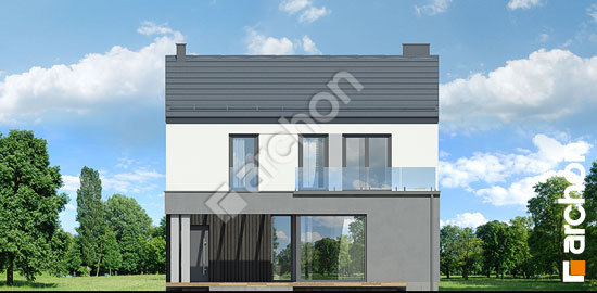 Дворовий фасад Будинок в цитронах