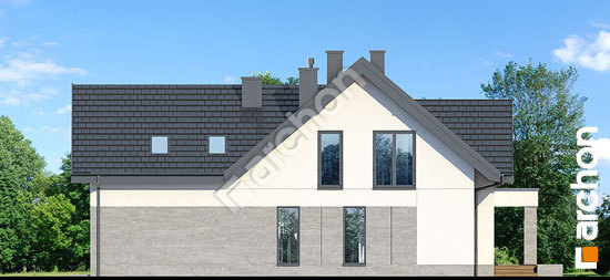 Боковой фасад Дом в яскерах 5 (Г2)