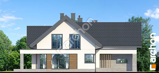 Боковой фасад Дом в яскерах 5 (Г2)