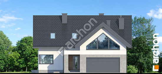 Передний фасад Дом в яскерах 5 (Г2)