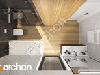 Проект будинку ARCHON+ Будинок в малинівці 24 візуалізація ванни (візуалізація 3 від 4)