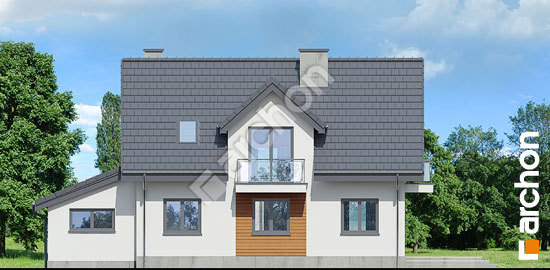 Дворовий фасад Будинок в солодках (Г) вер.2