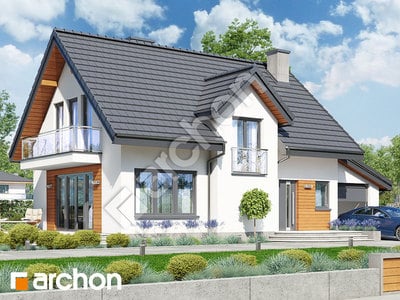 Проект дома ARCHON+ Дом в солодках (Г) вер.2 