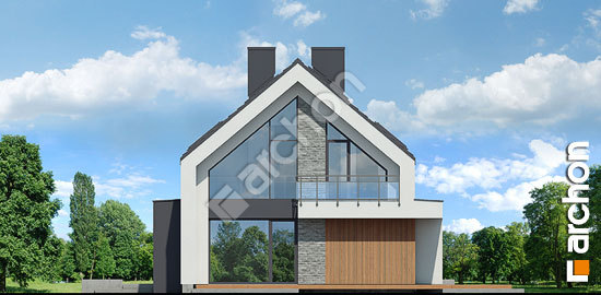 Боковой фасад Дом в третомах 3 (Г)