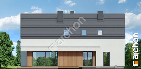 Дворовой фасад Дом в третомах 3 (Г)