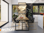 Проект дома ARCHON+ Дом в третомах 3 (Г) дневная зона (визуализация 1 вид 8)
