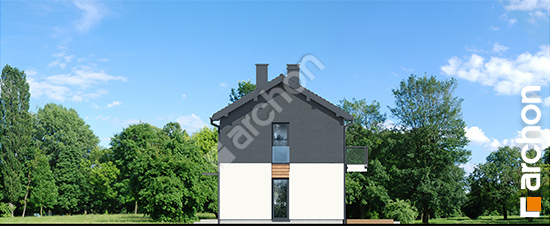 Боковой фасад Дом в иберисах (Р2Б) вер.3