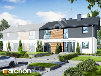 Проект дома ARCHON+ Дом в иберисах (Р2Б) вер.3 