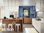Проект дома ARCHON+ Дом в альвах 2 (Г2) визуализация кухни 1 вид 1