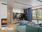 Проект будинку ARCHON+ Будинок в альвах 2 (Г2) денна зона (візуалізація 1 від 2)
