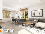 Проект дома ARCHON+ Дом в люцерне 7 визуализация кухни 1 вид 2