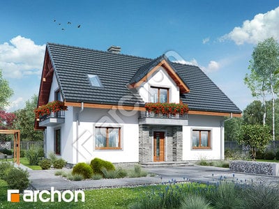 Проект дома ARCHON+ Дом в люцерне 7 