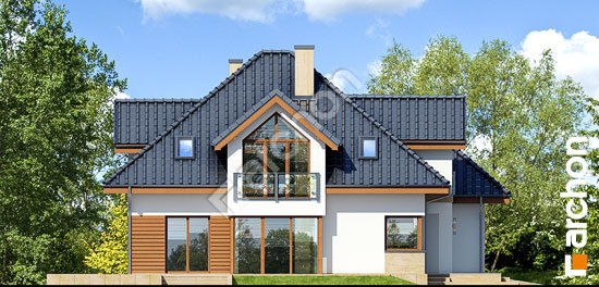 Бочний фасад Будинок в руколі 5 (Г2Н)