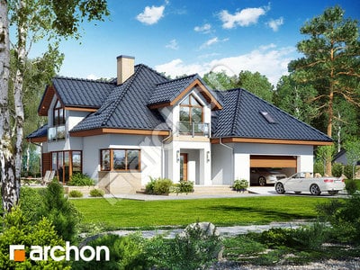 Проєкт будинку ARCHON+ Будинок в руколі 5 (Г2Н) 