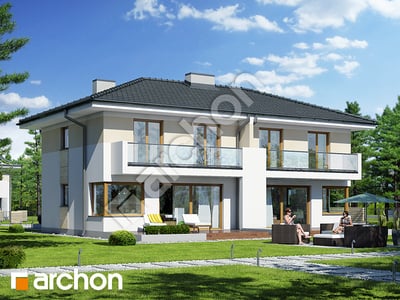 Проєкт будинку ARCHON+ Вілла Юлія 3 вер.3 Вид 2