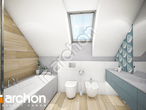 Проект дома ARCHON+ Дом в малиновках (Г2А) визуализация ванной (визуализация 3 вид 1)