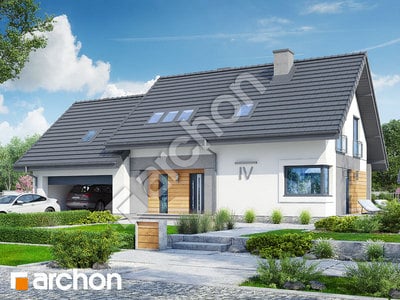 Проєкт будинку ARCHON+ Будинок в малинівці (Г2А) 