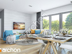 Проект дома ARCHON+ Дом в малиновках (Г2А) дневная зона (визуализация 1 вид 1)