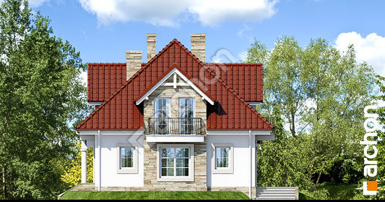 Боковой фасад Дом в каллах вер.2