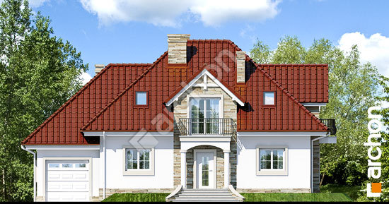 Передній фасад Будинок в каллах вер.2