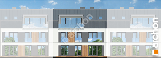 Дворовий фасад Будинок в халезіях 6 (Р2С)