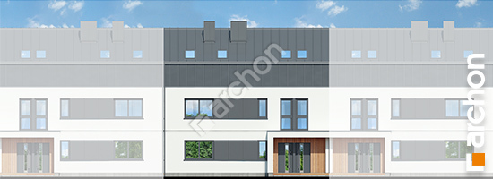 Передній фасад Будинок в халезіях 6 (Р2С) вер.2