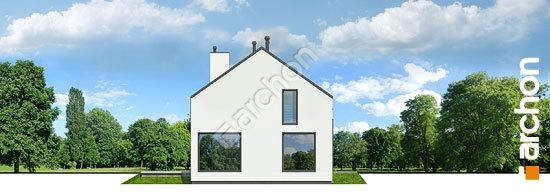 Бочний фасад Будинок у вересі (Г2А)