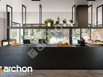 Проект будинку ARCHON+ Будинок у вересі (Г2А) візуалізація кухні 1 від 4