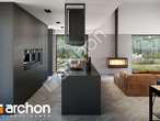 Проект дома ARCHON+ Дом в вереске (Г2А) визуализация кухни 1 вид 2