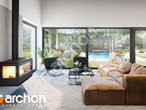 Проект дома ARCHON+ Дом в вереске (Г2А) дневная зона (визуализация 1 вид 4)
