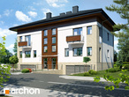 Проект будинку ARCHON+ Будинок в саговнику 3 (Б) вер. 2 візуалізація усіх сегментів
