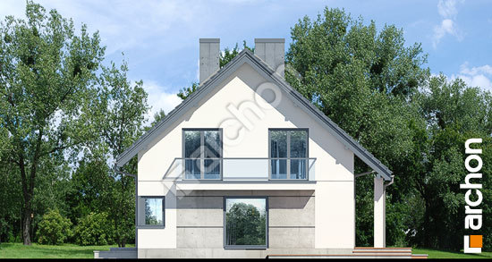 Боковой фасад Дом в яблонках 14