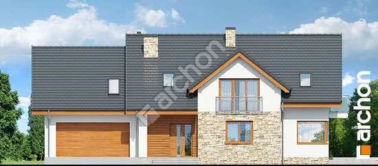 Передний фасад Дом в каннах 4 (Г2)