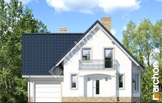 Передний фасад Дом в винограде 2 (П)