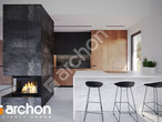 Проект будинку ARCHON+ Будинок в анемонах 3 візуалізація кухні 1 від 1