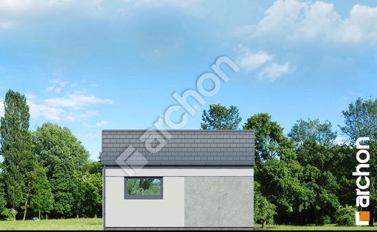 Боковой фасад Г38 Хозяйственное здание