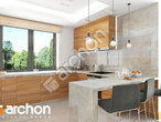 Проект дома ARCHON+ Дом в малиновках 3 визуализация кухни 1 вид 1