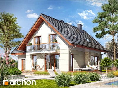 Проєкт будинку ARCHON+ Будинок в алоізіях 3 Вид 2