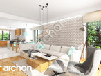 Проект дома ARCHON+ Дом в алоизиях 3 дневная зона (визуализация 1 вид 2)