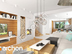 Проект дома ARCHON+ Дом в малиновках 3 дневная зона (визуализация 1 вид 3)