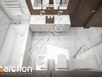 Проект дома ARCHON+ Вилла Миранда 8 (Г2) визуализация ванной (визуализация 3 вид 4)