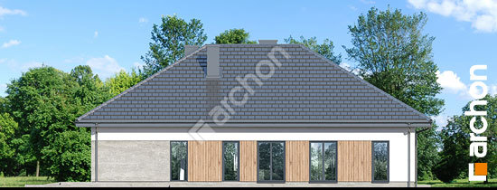 Боковой фасад Дом в ренклодах 16 (Г2)