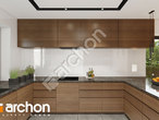 Проект будинку ARCHON+ Будинок в ренклодах 16 (Г2) візуалізація кухні 1 від 1